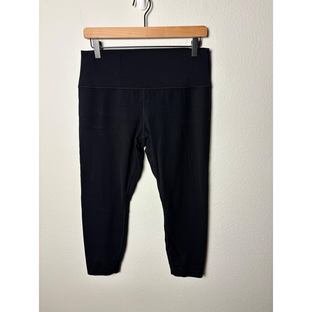 Athleta Transcend 7/8 Tight Leggings Black High Rise Yoga Pants XL